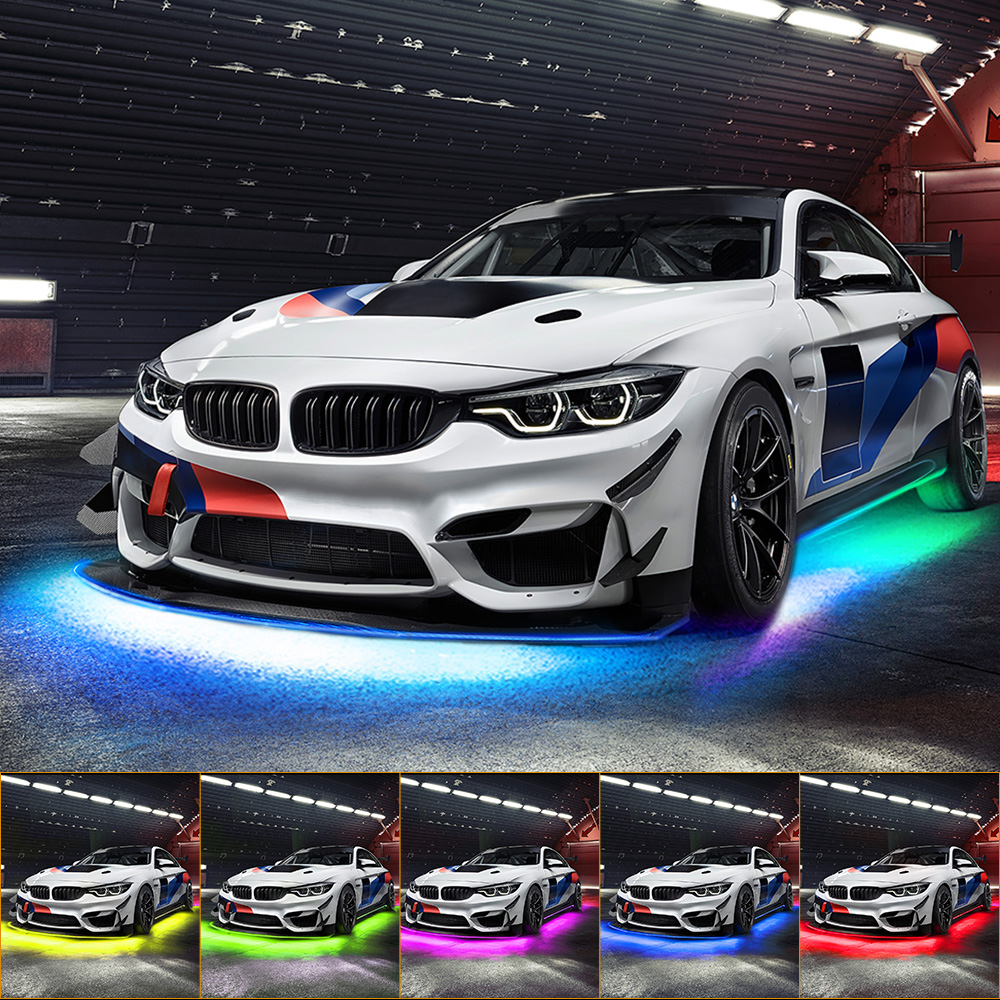 Rgb Underglow Strip - Lampu bawah mobil, Neon LED RGB