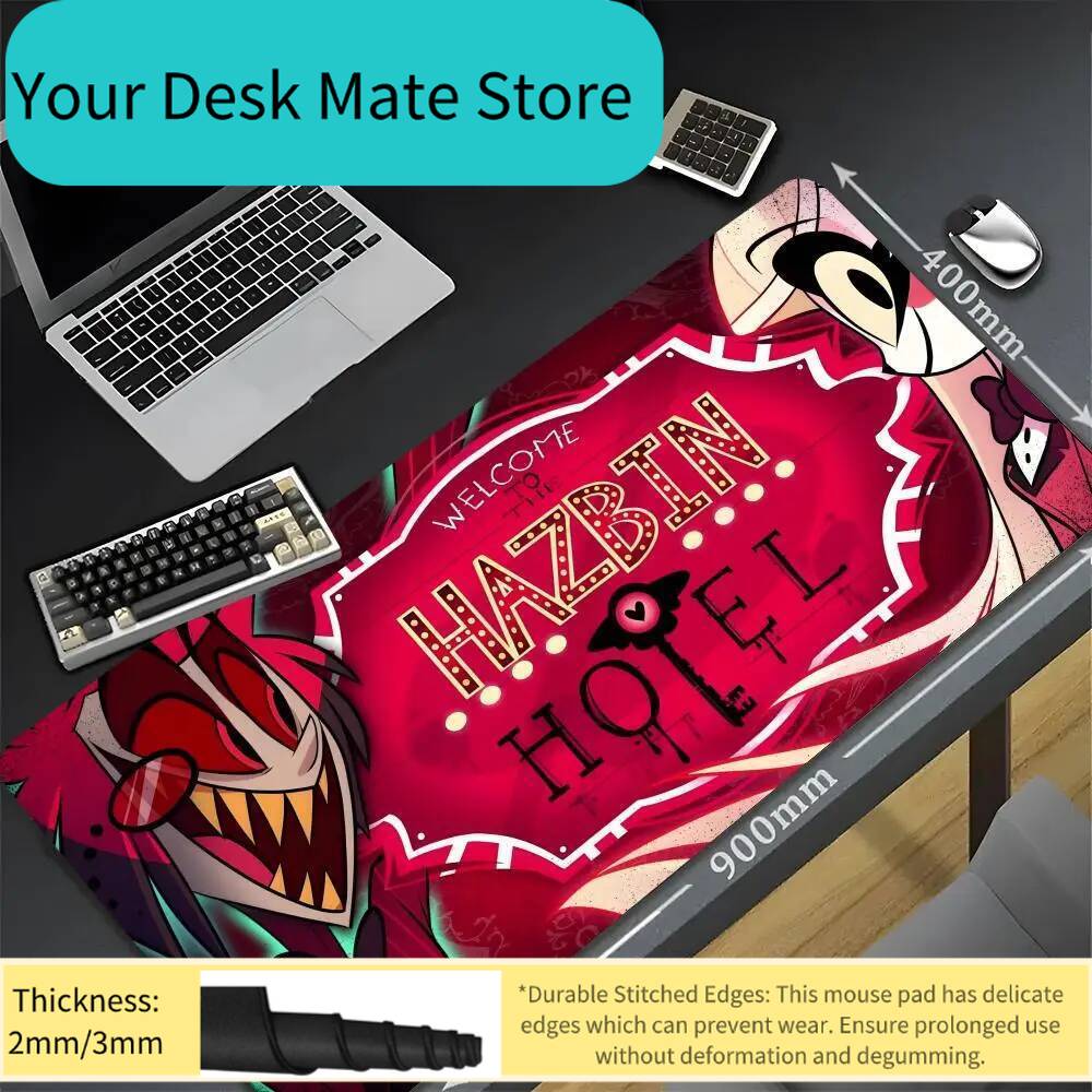 Gaming Keyboard Affordable - HazbinS H-Hotels AlastorS Mouse Pad Kawaii
