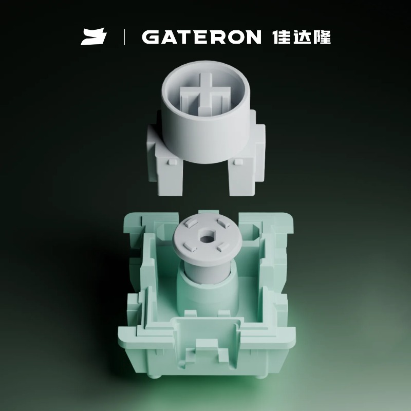 Sakelar GATERON Magnetic Jade  - Gaming Keyboard Hall Effect Switches ulasan dan harga
