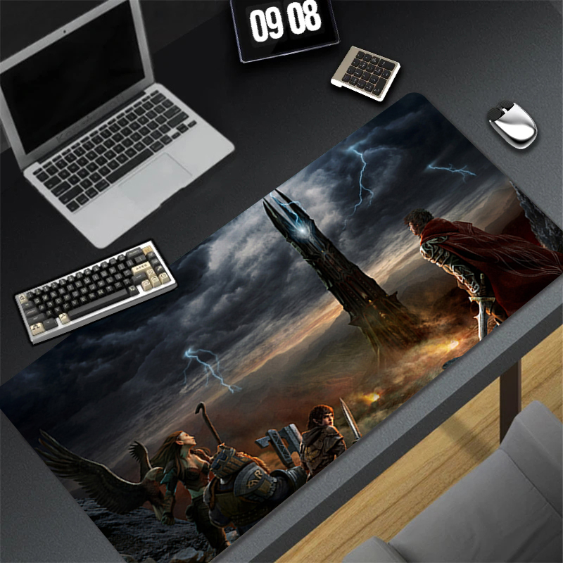 Mousepad Karet Mouse Pad Gamin - Gaming Keyboard Hand ulasan dan harga