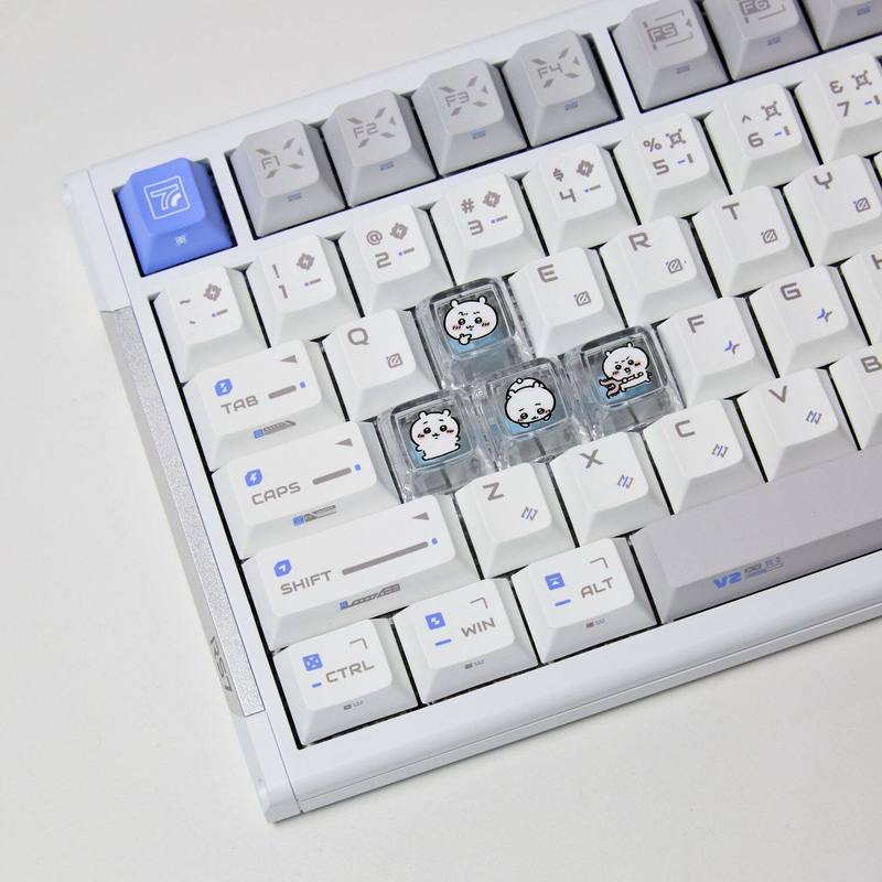 Chiikawa 4 Buah Keycap Transpa - Gaming Keyboard Affordable ulasan dan harga