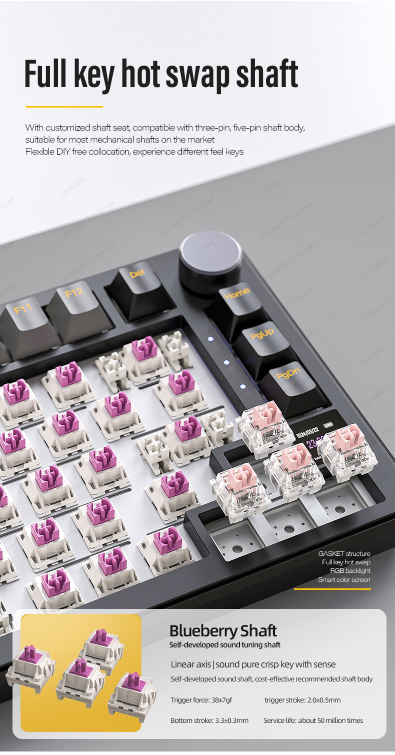 2024 Baru AL66 Keyboard Mekani - Gaming Keyboard Affordable ulasan dan harga