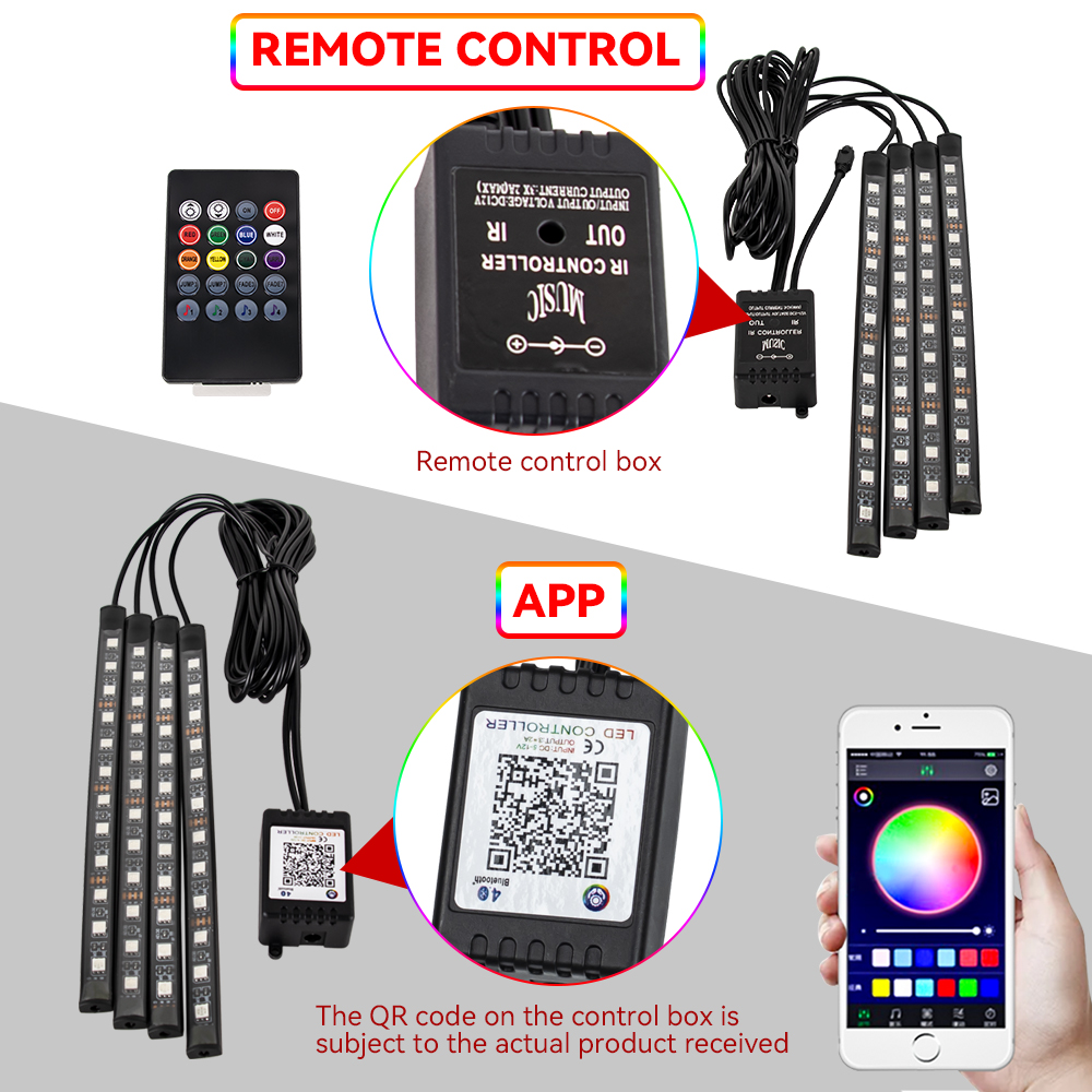 Lampu Strip LED RGB untuk Moto - Rgb Underglow Strip ulasan dan harga