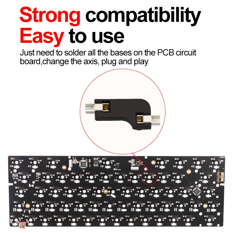 110 Buah/70/30/10 Buah Kailh S - Hot Swap Pcb ulasan dan harga
