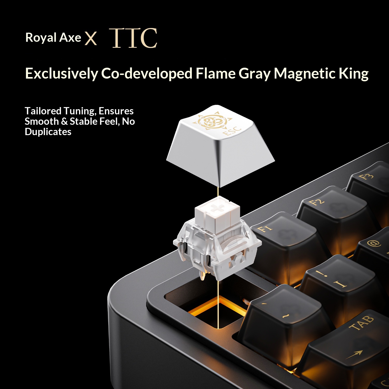 Keyboard Gaming Royalaxe E75 H - Gaming Keyboard Hall Effect Switches ulasan dan harga