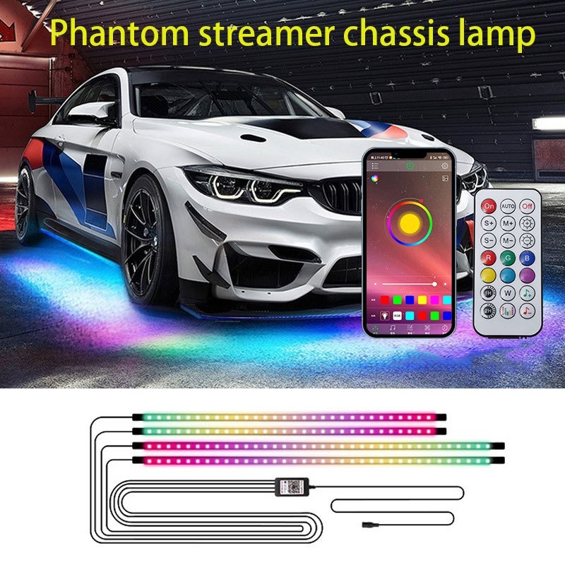 Lampu Strip LED Fleksibel 4in1 - Rgb Underglow Strip ulasan dan harga
