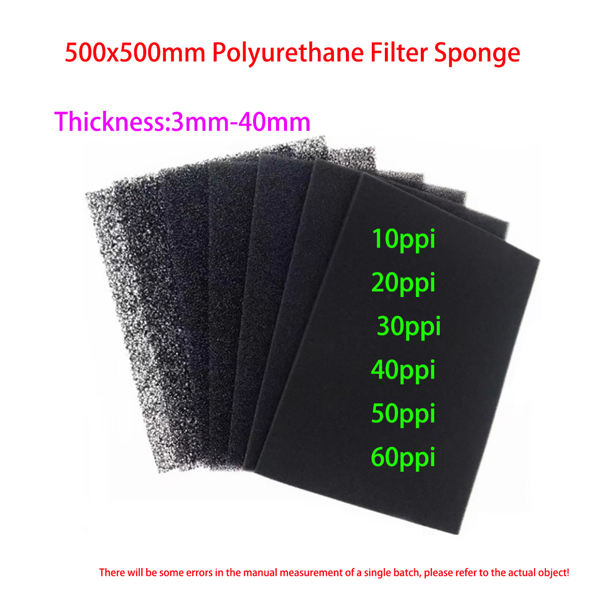 Spons Filter Poliuretan Apertu - Polyurethane Foam Sheet ulasan dan harga